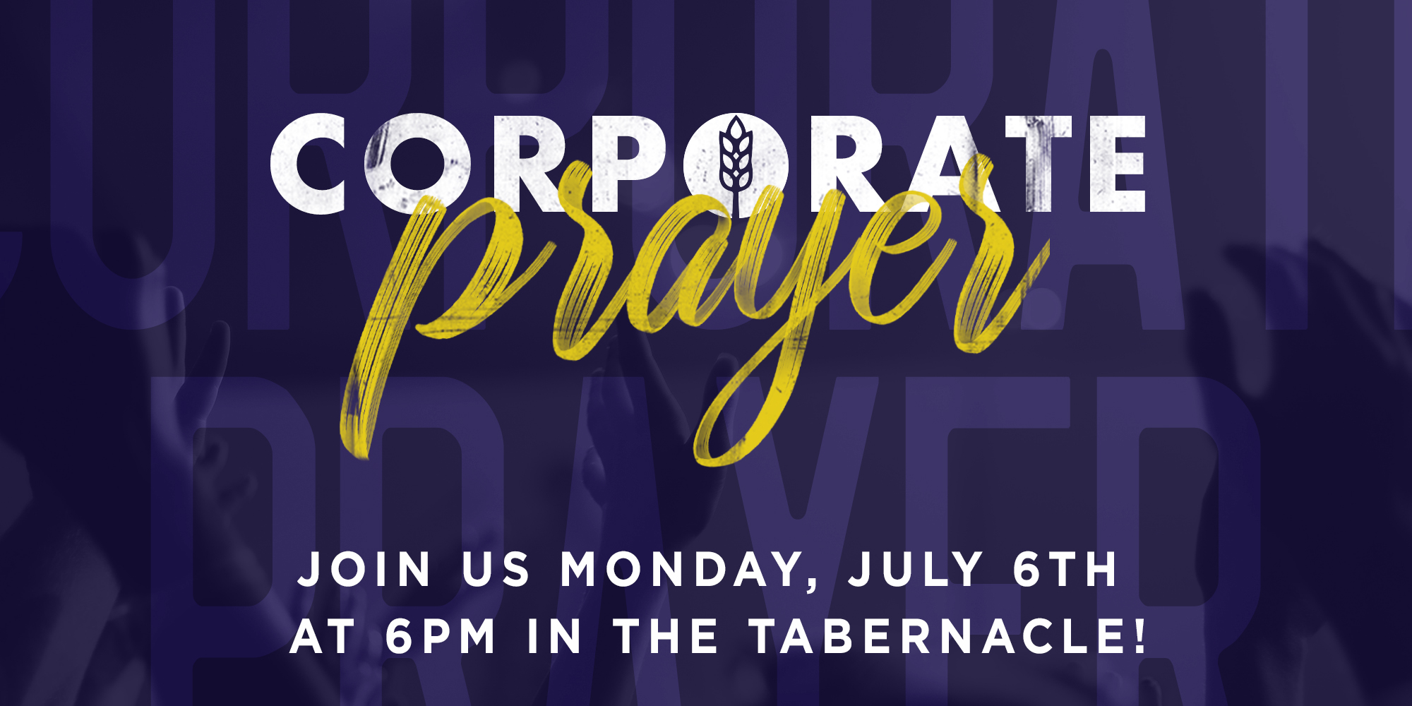 Corporate Prayer